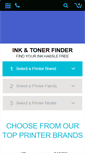 Mobile Screenshot of 4inkjets.com