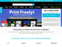 Tablet Screenshot of 4inkjets.com